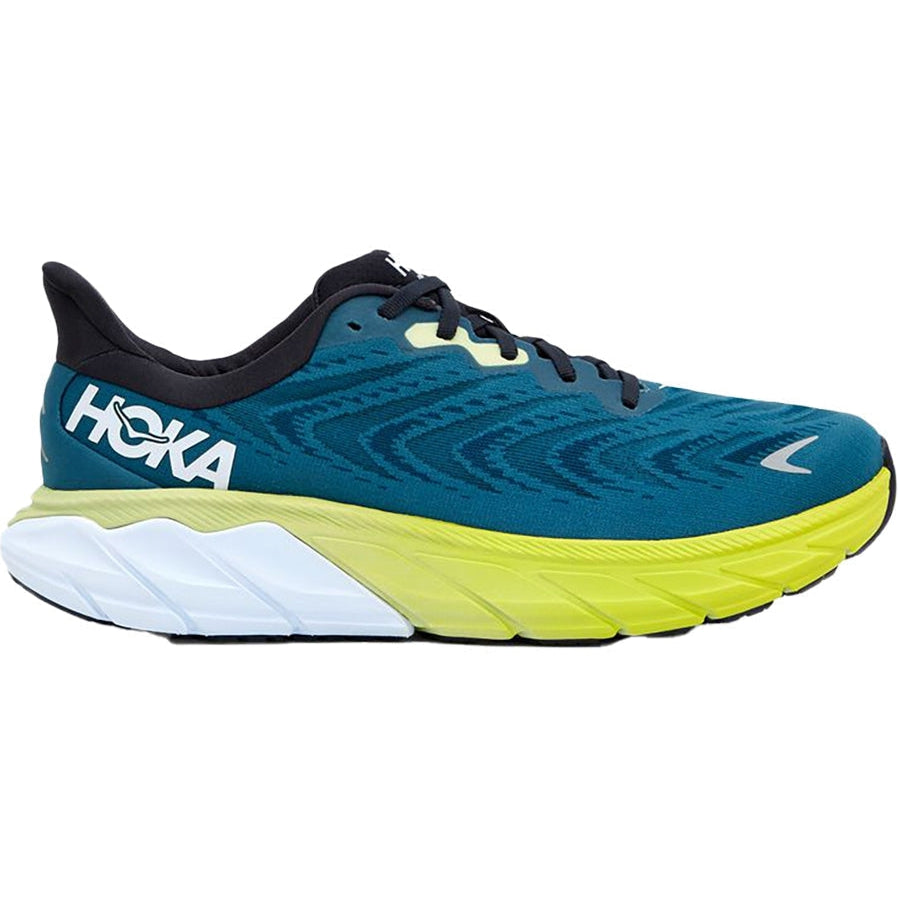 Men's Hoka Arahi 6, Blue Graphite/Blue Coral, 10.5 D Medium