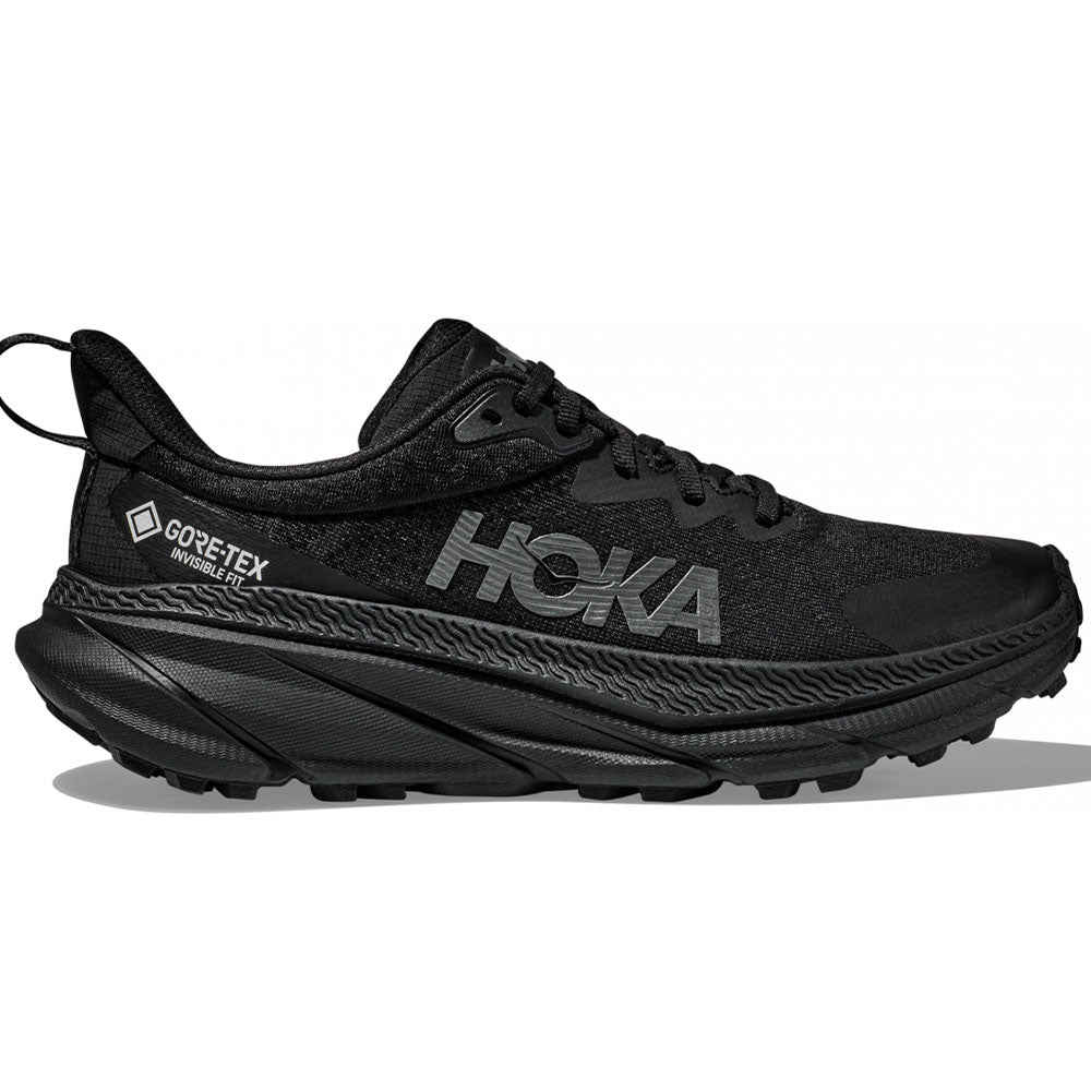Men's Hoka Challenger ATR 7 GTX, Black/Black, 12.5 D Medium
