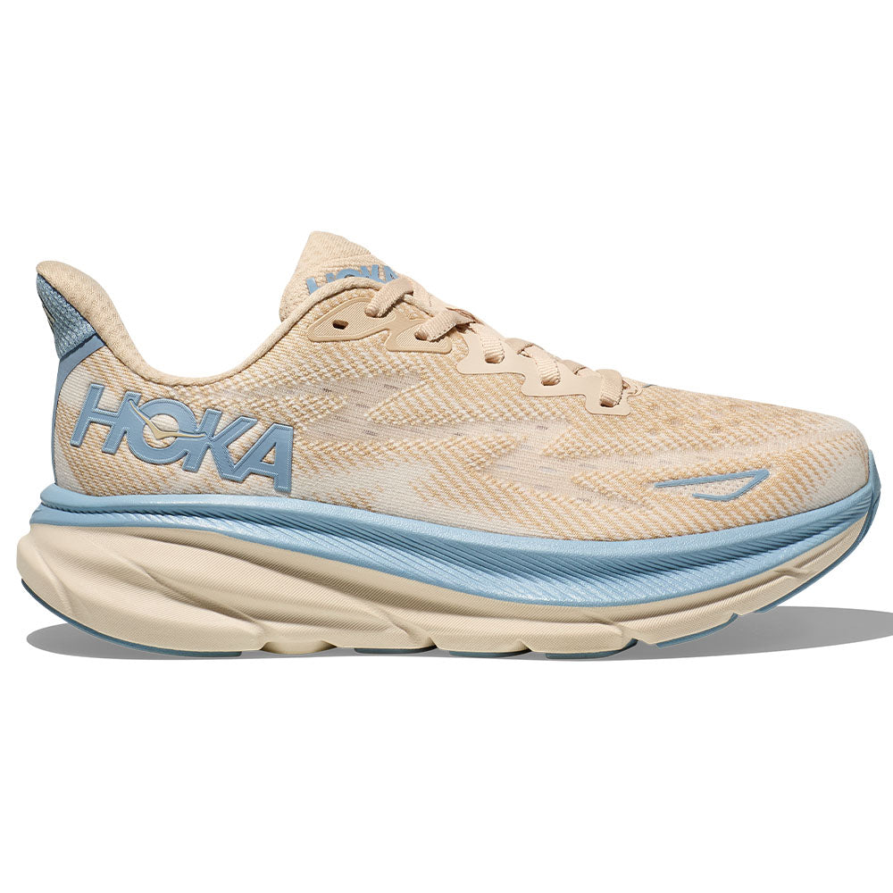 Men's Hoka Clifton 9, Oak/Alabaster, 12.5 D Medium