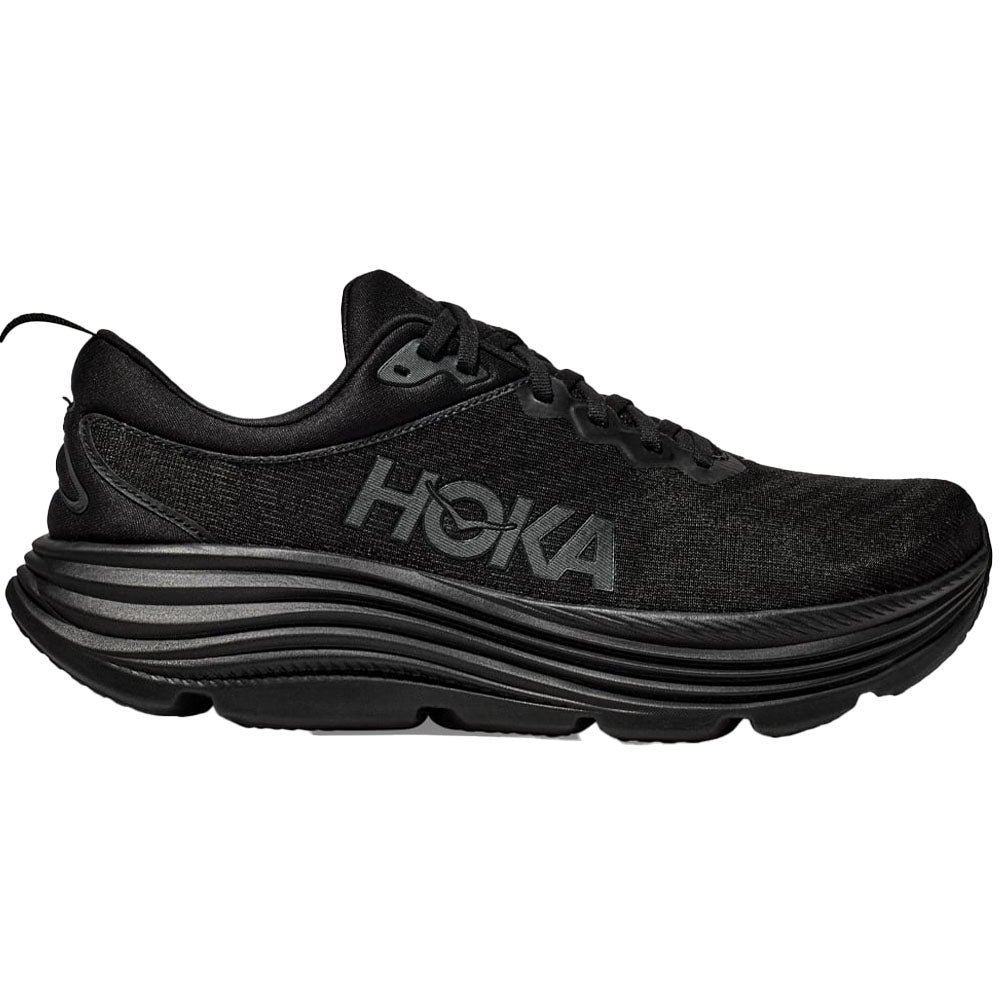 Men's Hoka Gaviota 5, Black/Black, 12.5 D Medium