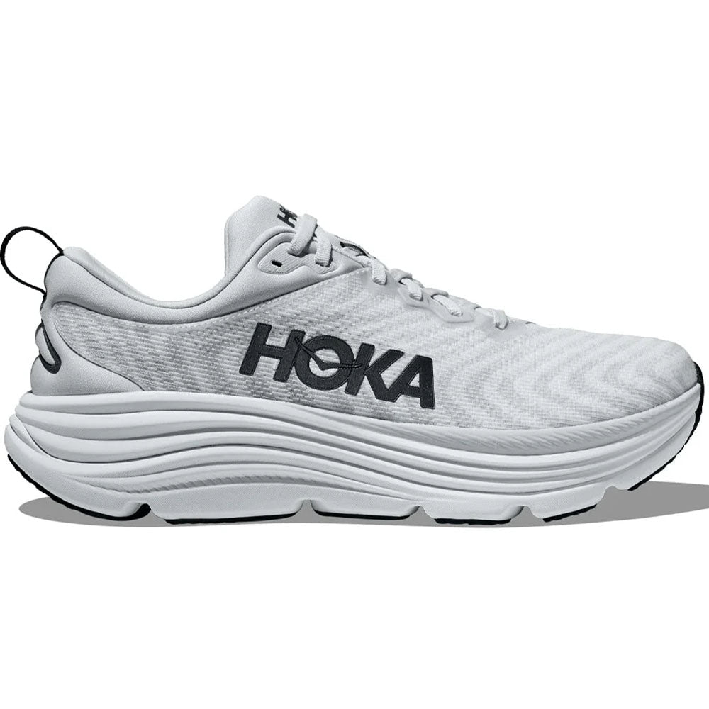 Men's Hoka Gaviota 5, Nimbus Cloud/Steel Wool, 14 2E Wide