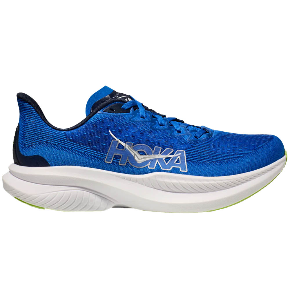 Men's Hoka Mach 6, Electric Cobalt/Varsity Navy, 10 D Medium