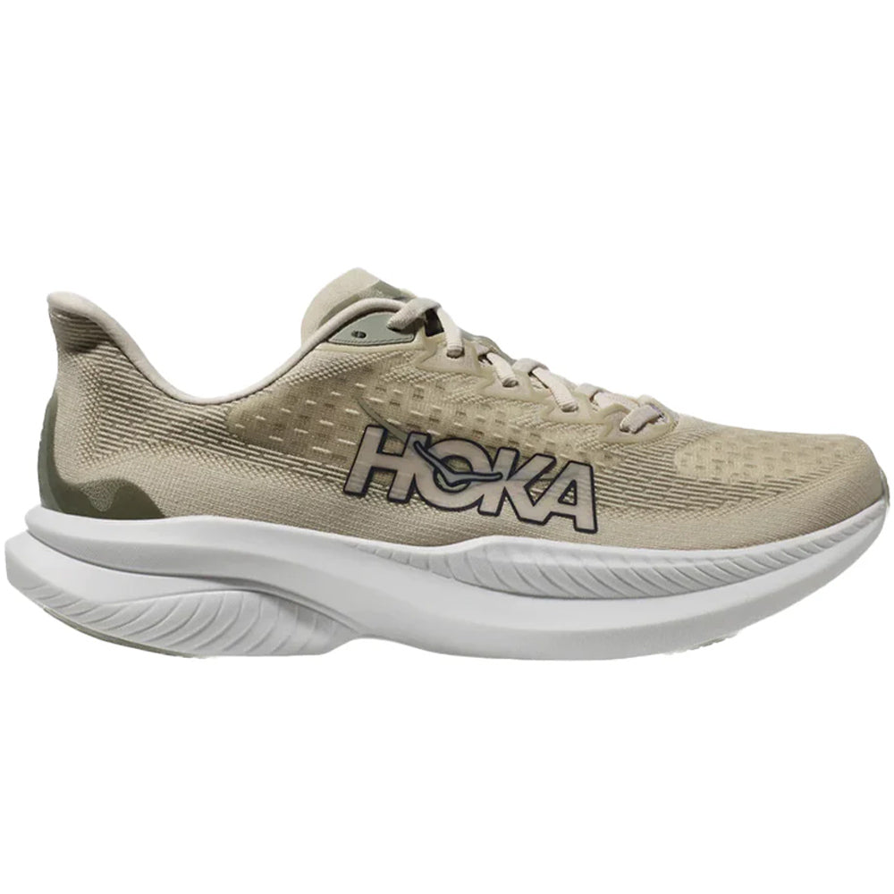 Men's Hoka Mach 6, Oat Milk/Barley, 9 D Medium
