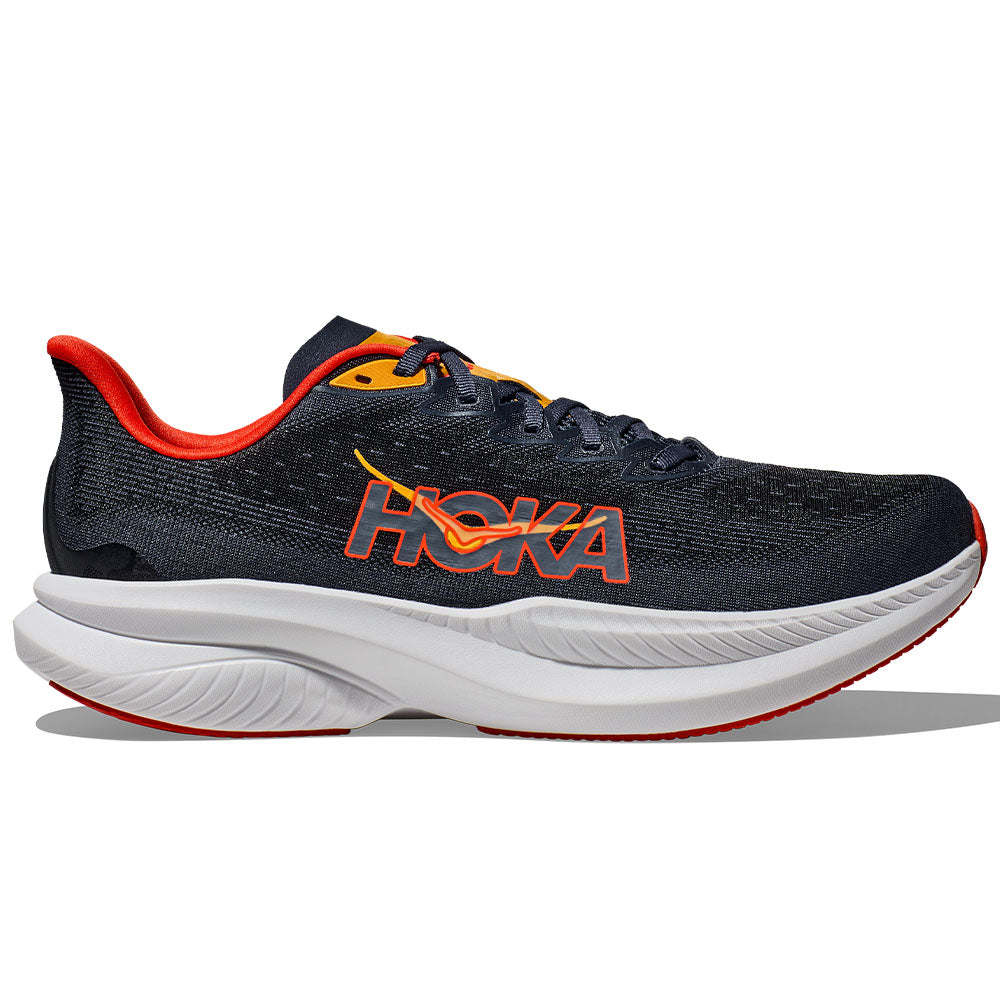 Men's Hoka Mach 6, Varsity Navy/Nautical Dusk, 10 D Medium