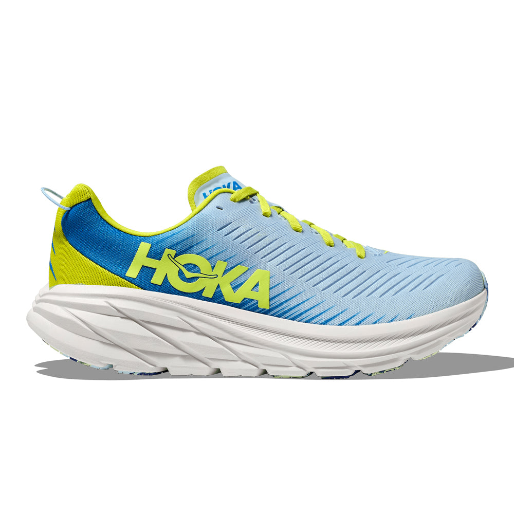 Men's Hoka One One Rincon 3, Ice Water/Diva Blue, 11.5 D Medium