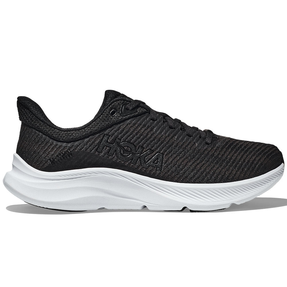 Men's Hoka Solimar, Black/White, 11 D Medium
