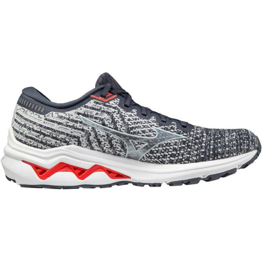 Men's Mizuno Wave Inspire 17 Waveknit, India Ink/Wan Blue, 7 D Medium