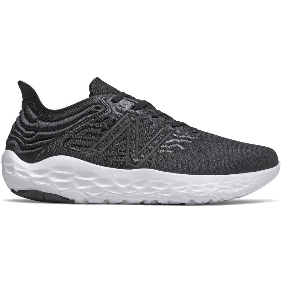 Men's New Balance Fresh Foam Beacon v3, Black/White, 7.5 D Medium