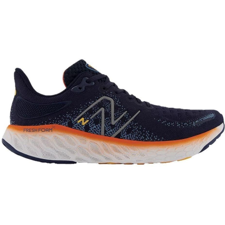 Men's New Balance Fresh Foam X 1080v12, Eclipse/Vibrant Orange, 11.5 D Medium