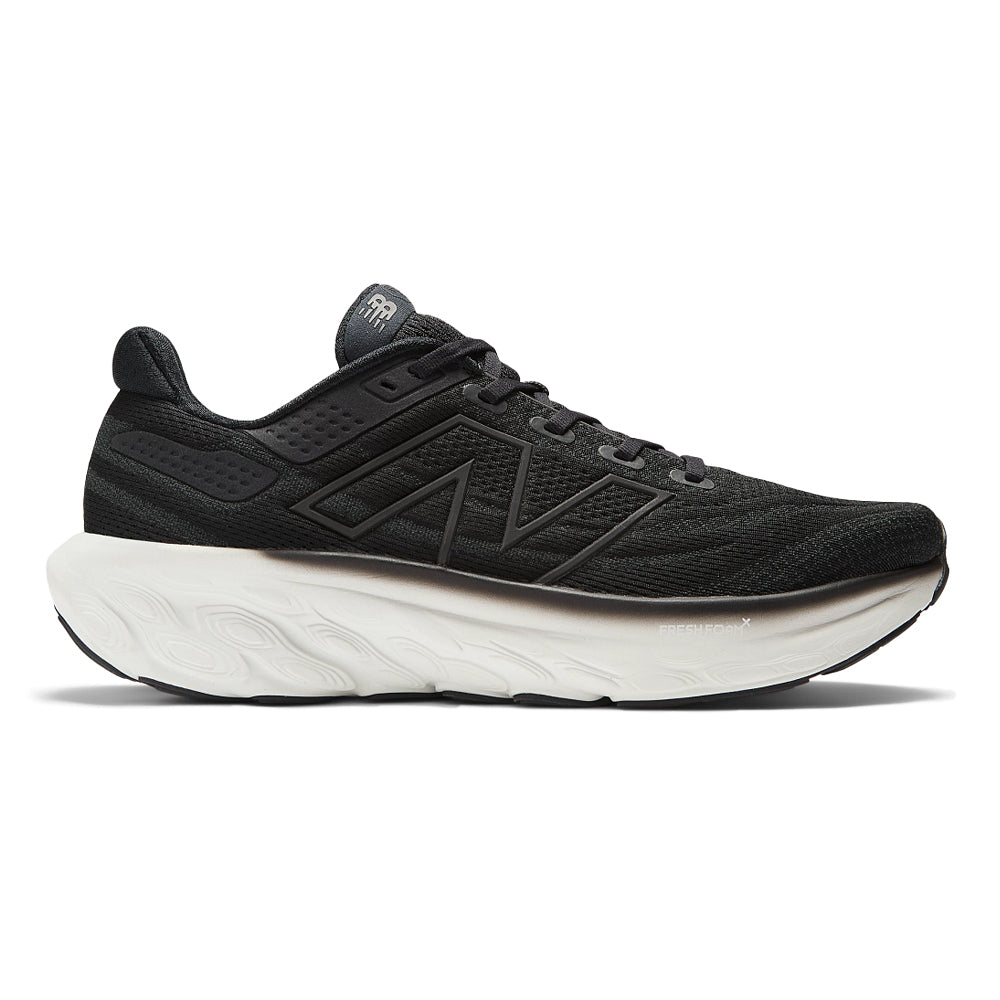 Men's New Balance Fresh Foam X 1080v13, Black/White, 10 2E Wide