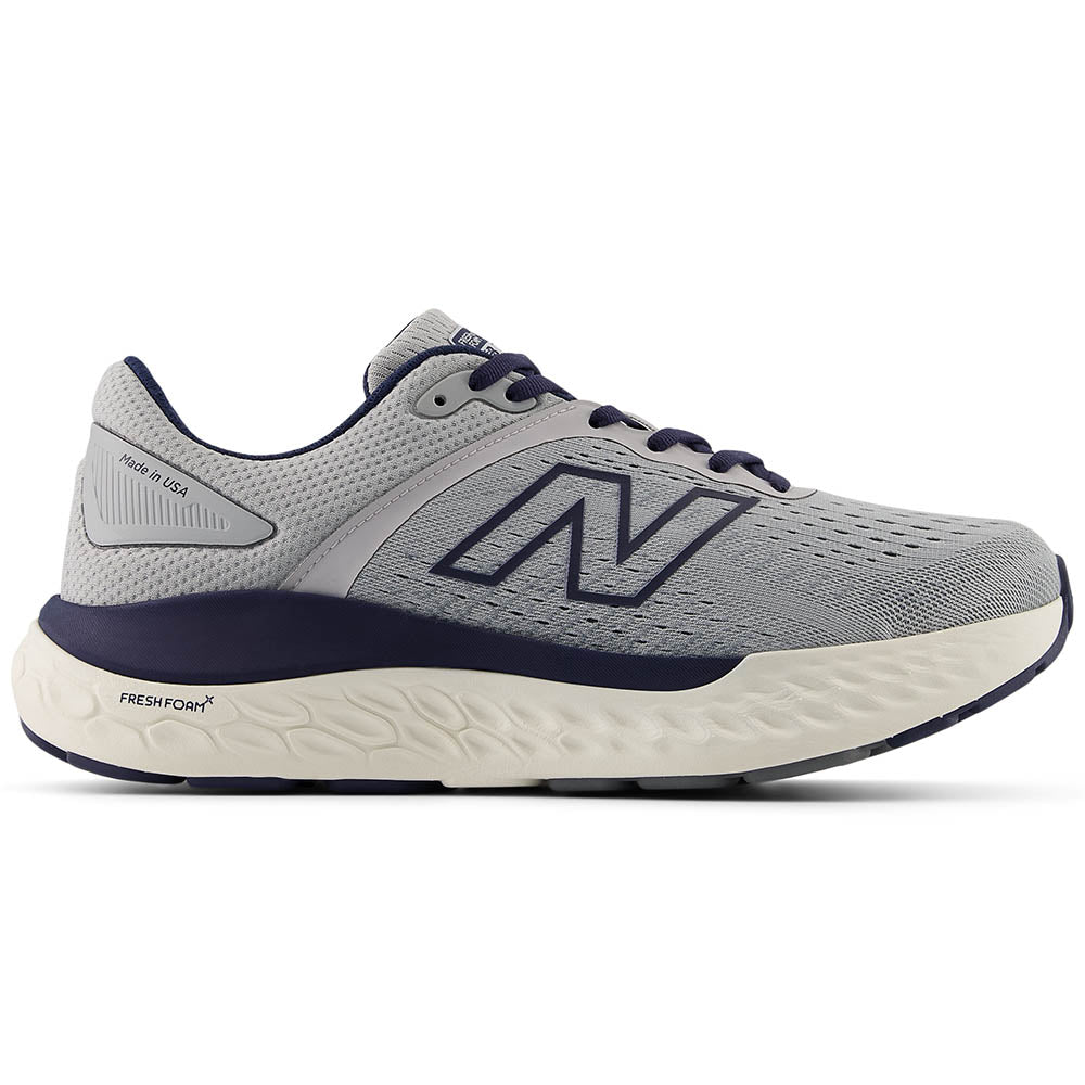 Men's New Balance Fresh Foam X 1540v4, Aluminum Grey/NB Navy, 12 2E