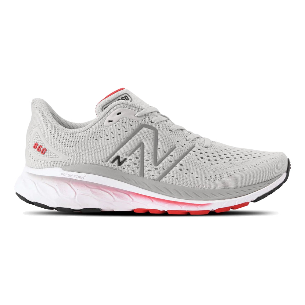 Men's New Balance Fresh Foam X 860v13, Light Aluminum, 10 D Medium