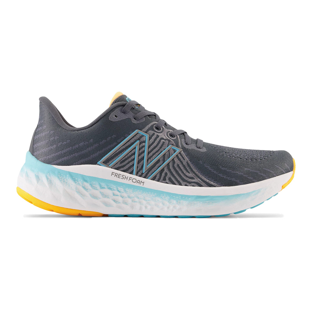 Men's New Balance Fresh Foam Vongo V5, Graphite/Summer Aqua, 12.5 D Medium