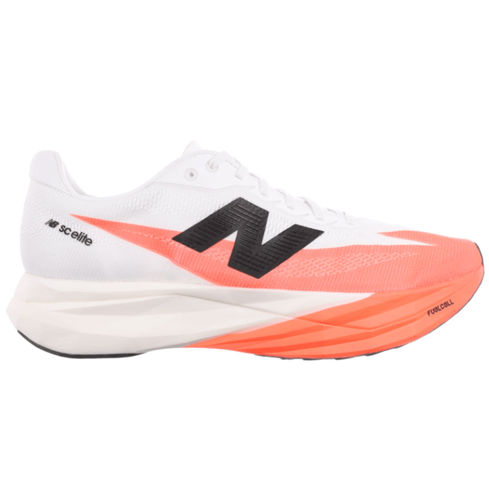Men's New Balance FuelCell SuperComp Elite v5, Urgent Red/White/Black, 8 D Medium