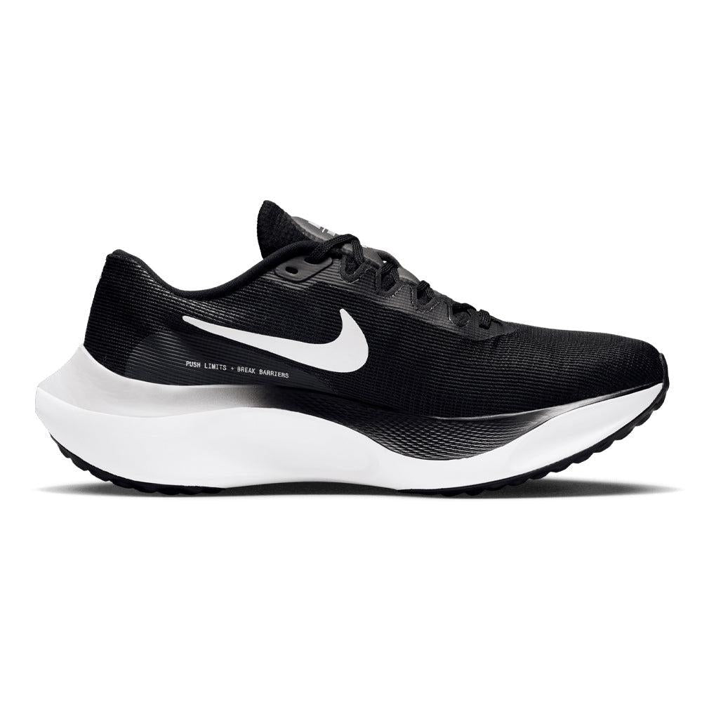 Men's Nike Zoom Fly 5, Black/White, 12.5 D Medium