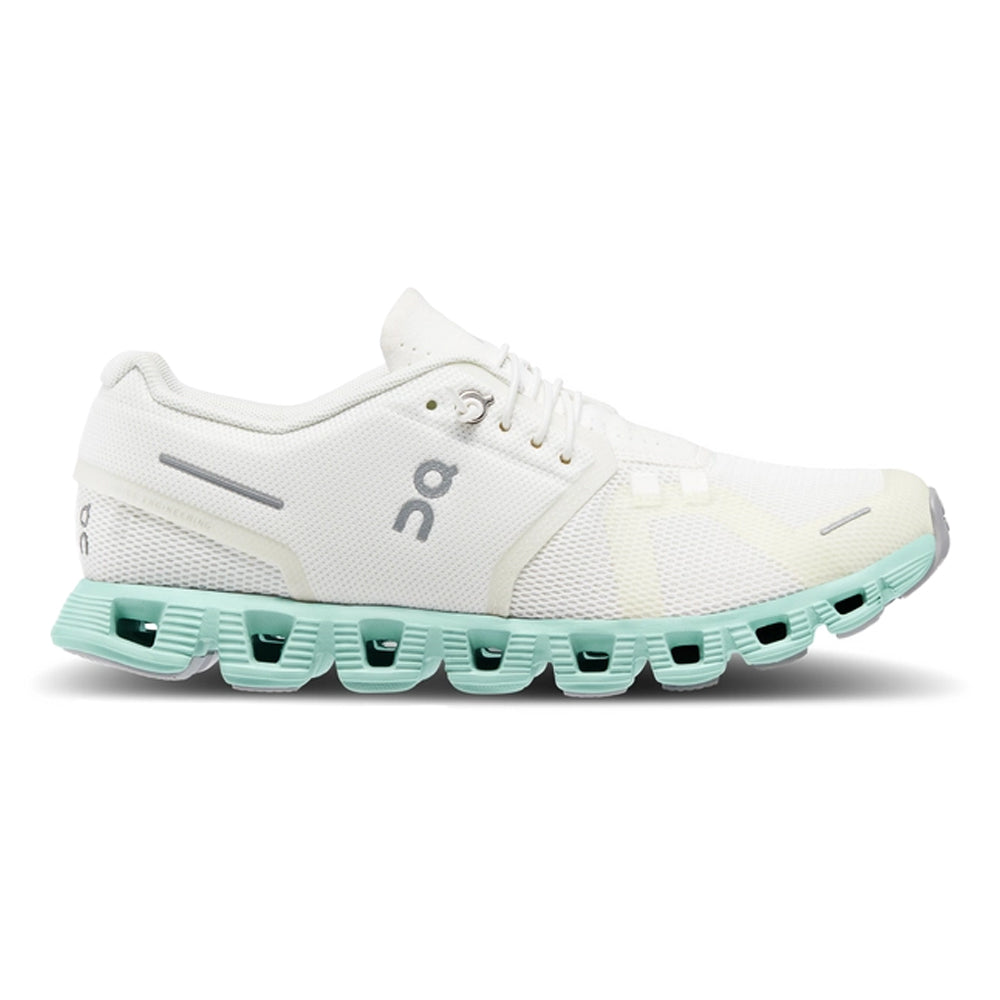 Men's On Cloud 5 Undyed, Undyed-White/Creek, 11 D Medium