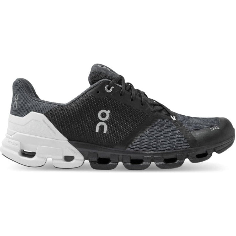 Men's On Cloudflyer, Black/White, 14 D Medium