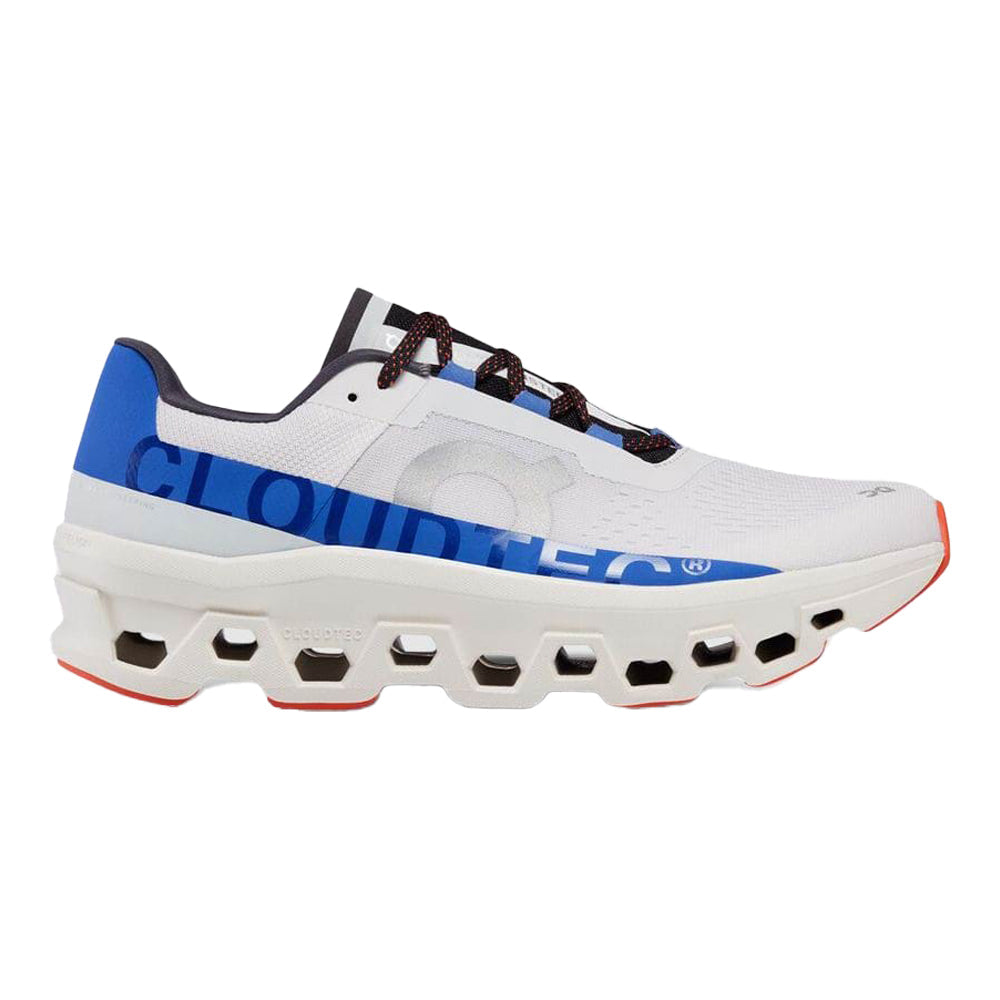 Men's On Cloudmonster, Frost/Cobalt, 13 D Medium