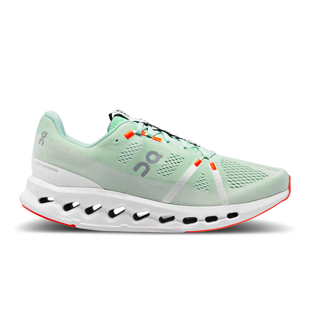 Men's On Cloudsurfer, Creek/White, 13 D Medium