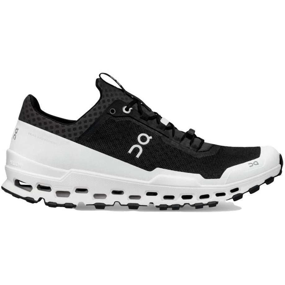 Men's On Cloudultra, Black/White, 10.5 D Medium