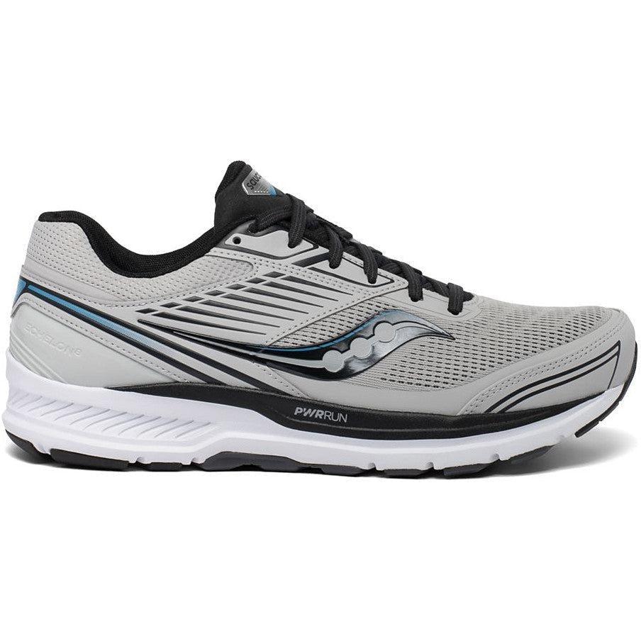 Men's Saucony Echelon 8, Alloy/Black, 7 D Medium