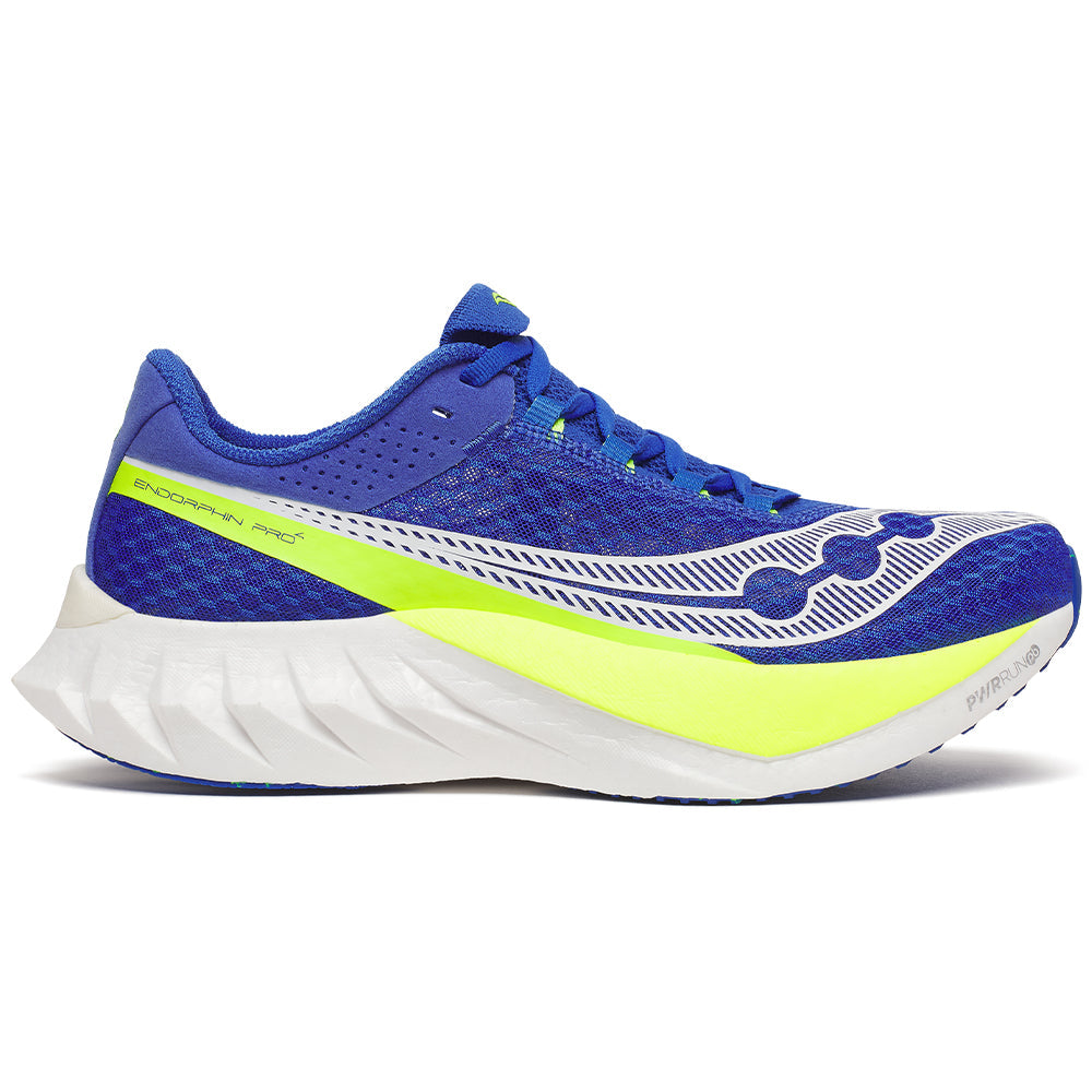Men's Saucony Endorphin Pro 4, Lapis/Citron, 10 D Medium