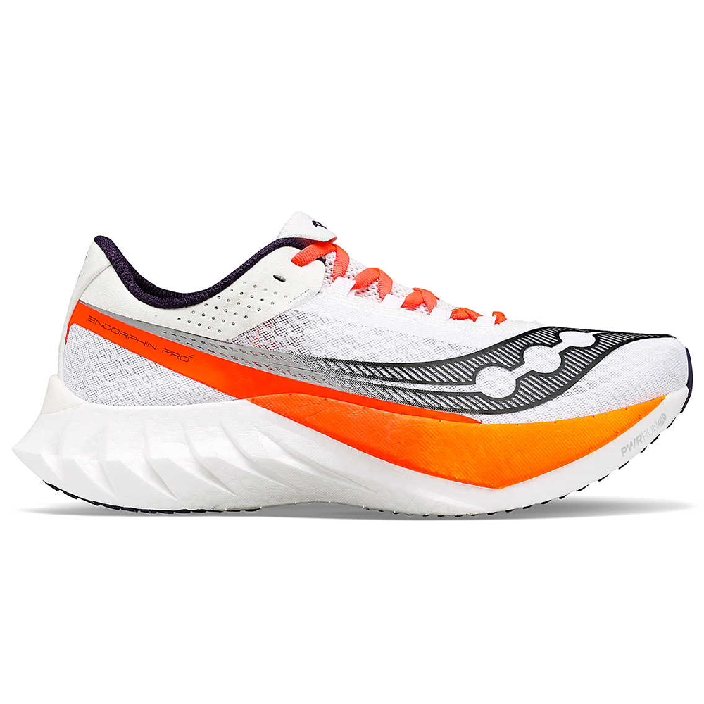 Men's Saucony Endorphin Pro 4, White/Black, 8.5 D Medium