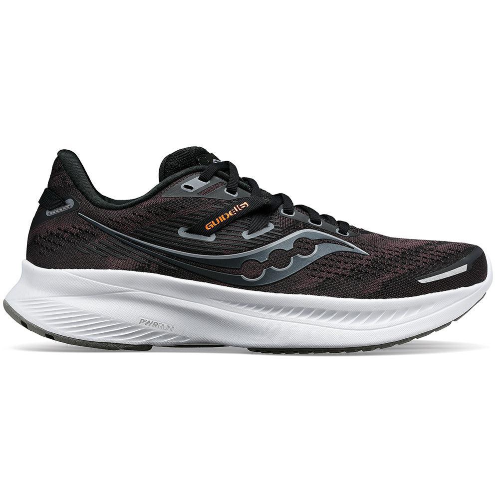 Men's Saucony Guide 16, Black/White, 14 D Medium