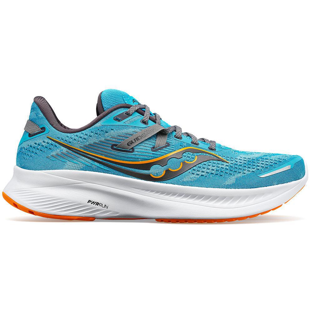 Men's Saucony Guide 16, Agave/Marigold, 10 2E Wide