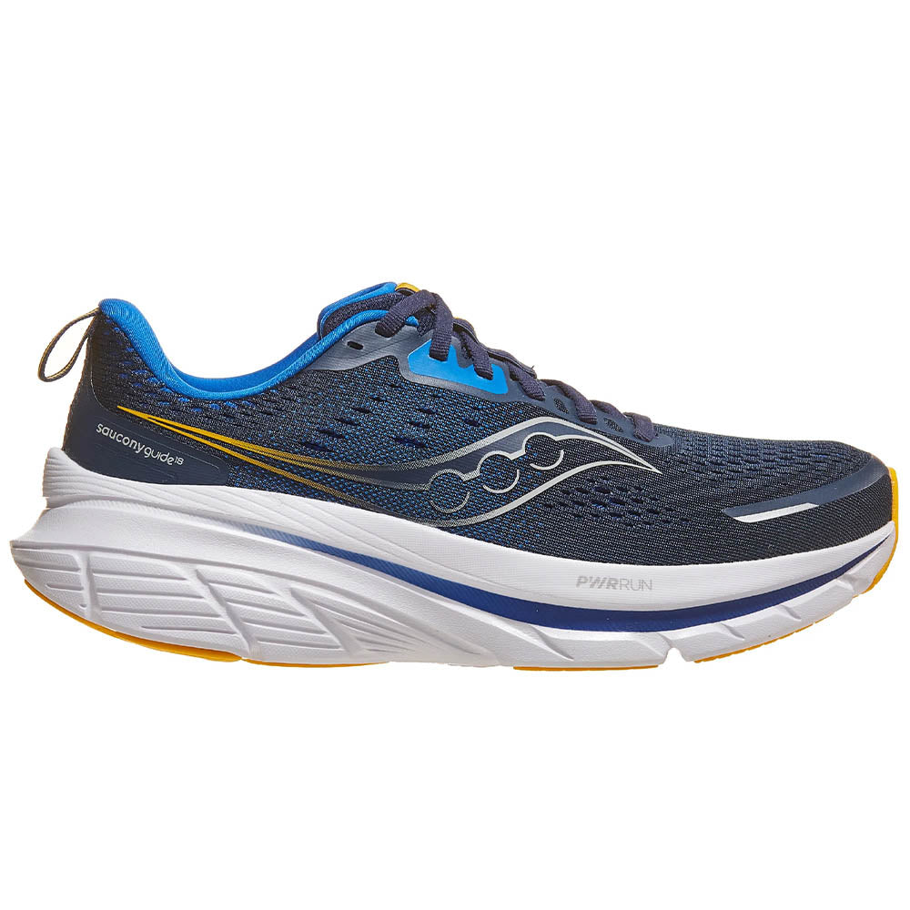 Men's Saucony Guide 18, Navy/Skydiver, 13 D Medium