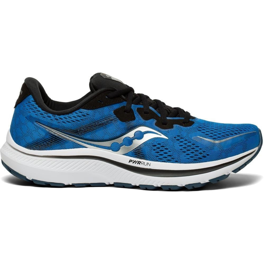 Men's Saucony Omni 20, Royal/Black, 12.5 D Medium