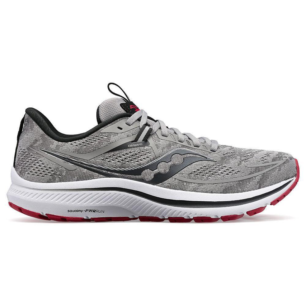 Men's Saucony Omni 21, Alloy/Garnet, 8 D Medium