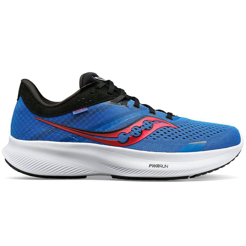 Men's Saucony Ride 16, Hydro/Black, 9 D Medium