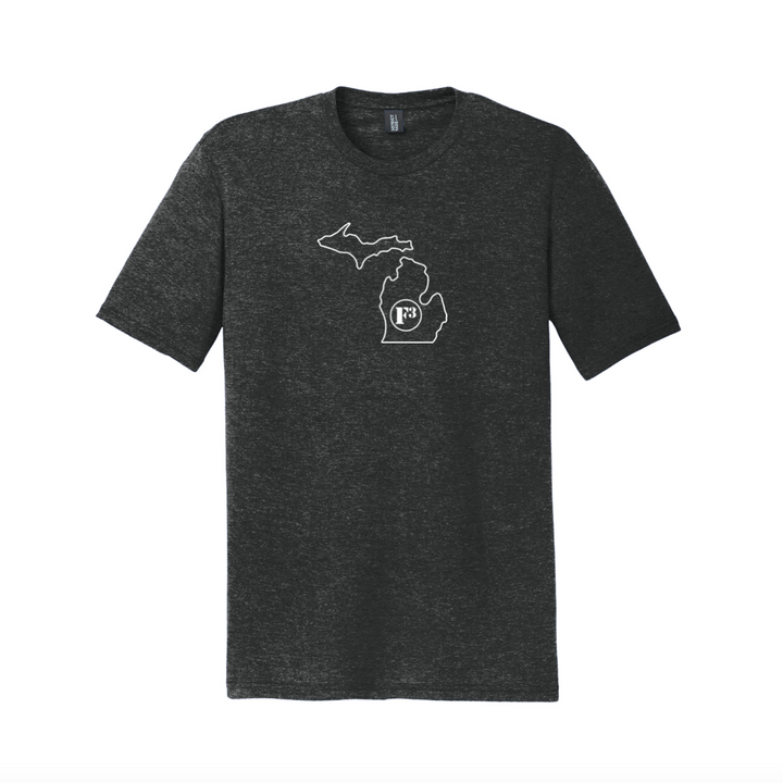 F3 Michigan State Outline Shirt (Made to Order DTF)
