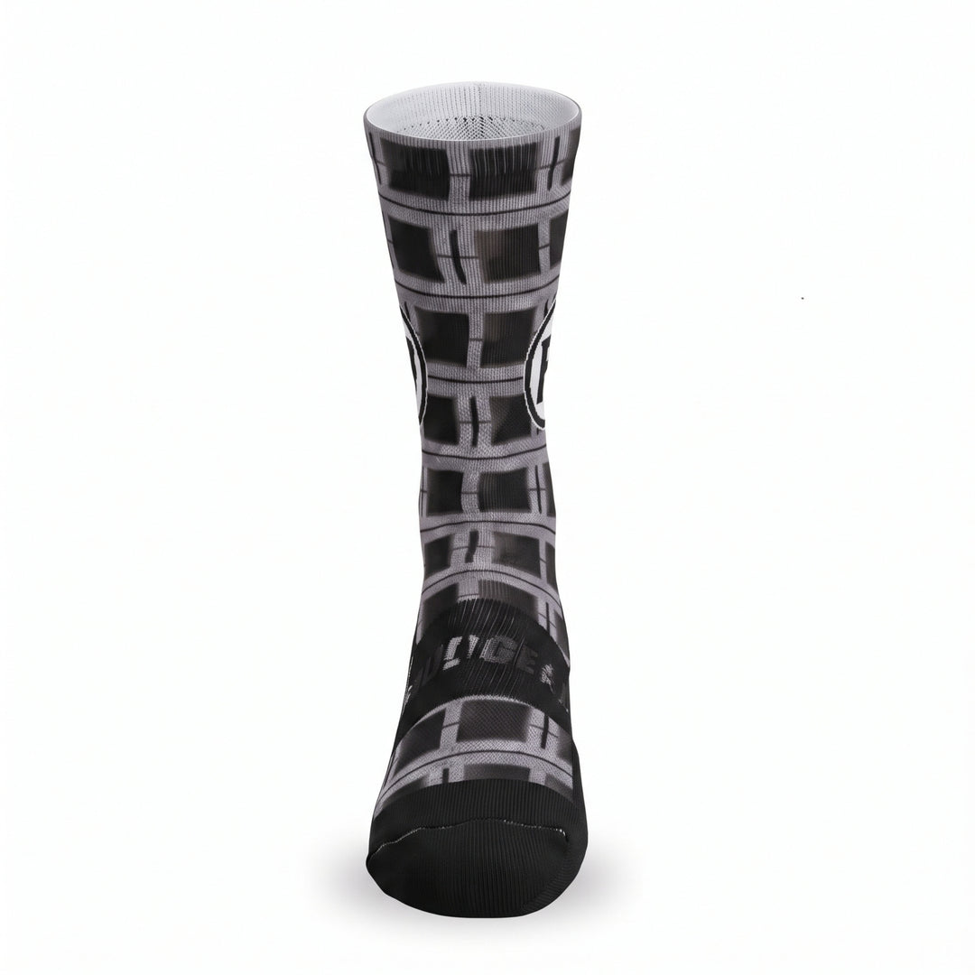 MudGear F3 Custom 360 - Crew Height Socks - Cinderblock (1-pair pack)