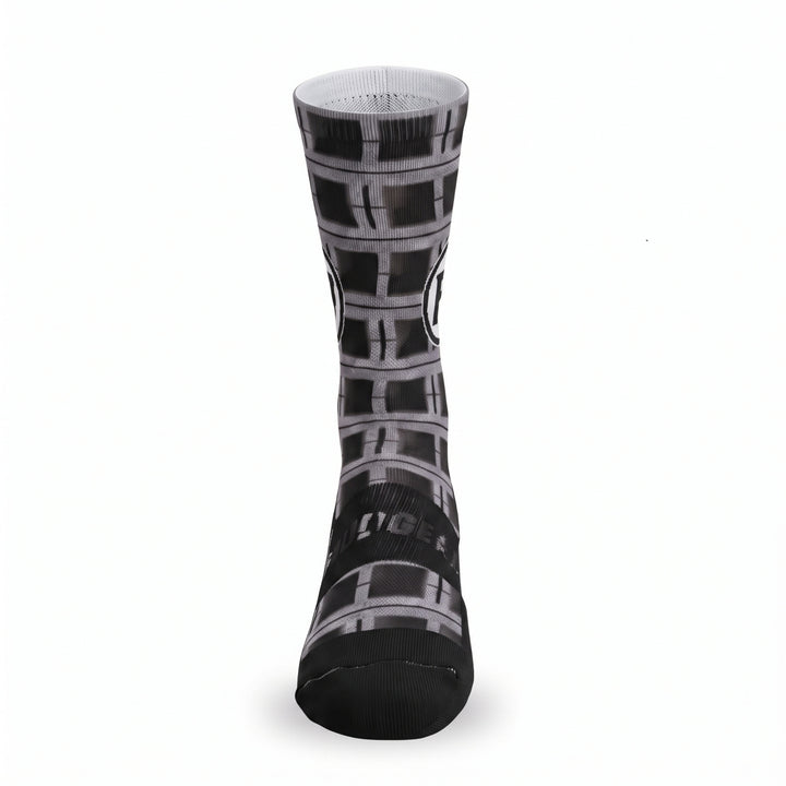 MudGear F3 Custom 360 - Crew Height Socks - Cinderblock (1-pair pack)
