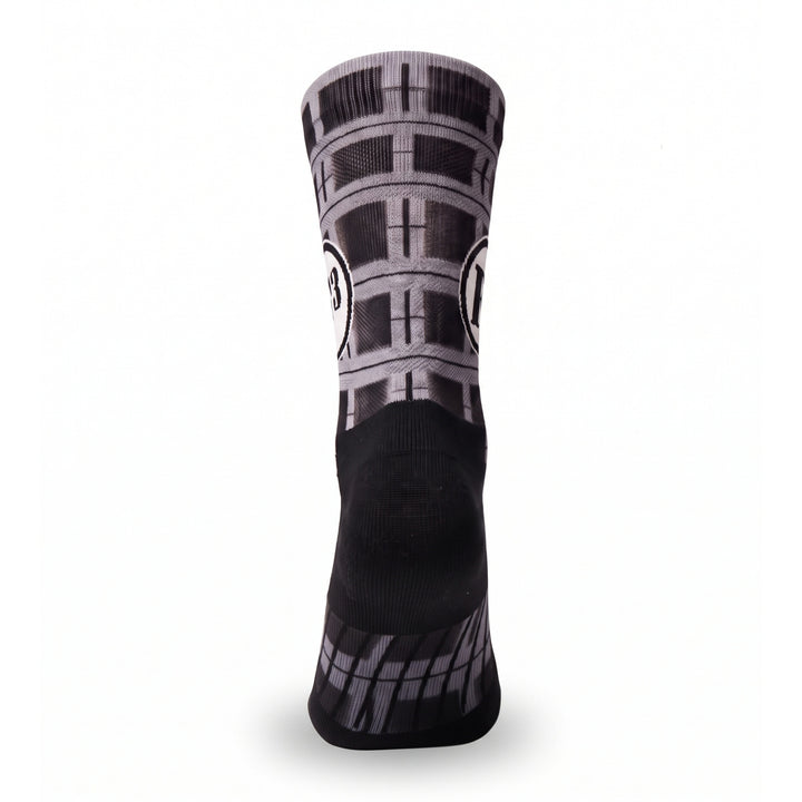 MudGear F3 Custom 360 - Crew Height Socks - Cinderblock (1-pair pack)