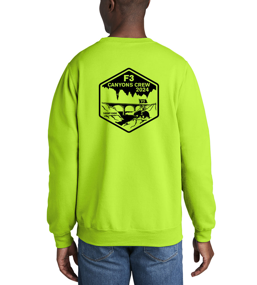 F3 Gold Rush Canyons Crew Black Logo Pre-Order January 2024