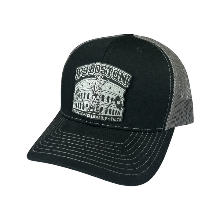 F3 Boston The Coliseum Leatherette Patch Hat Pre-Order October 2024