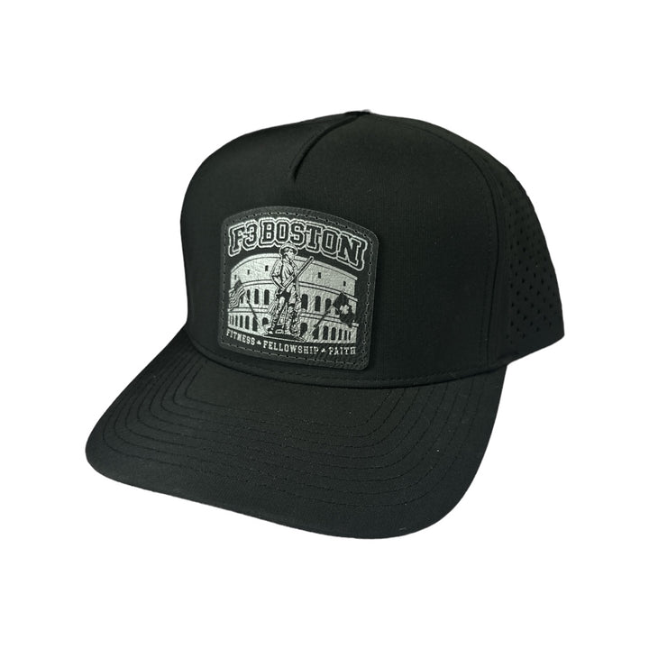 F3 Boston The Coliseum Leatherette Patch Hat Pre-Order October 2024