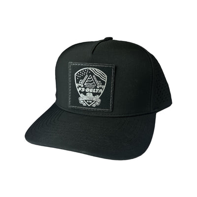 F3 Delta Leatherette Patch Hat Pre-Order October 2023
