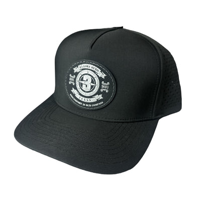 F3 Fort Bend TX 3 Year Anniversary Leatherette Patch Hat Pre-Order December 2023