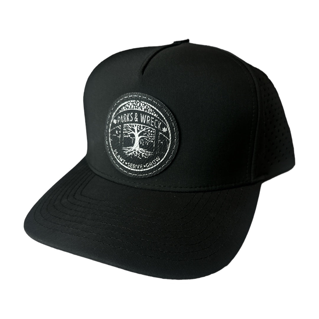 F3 Parks and Wreck Leatherette Patch Hat Pre-Order December 2023