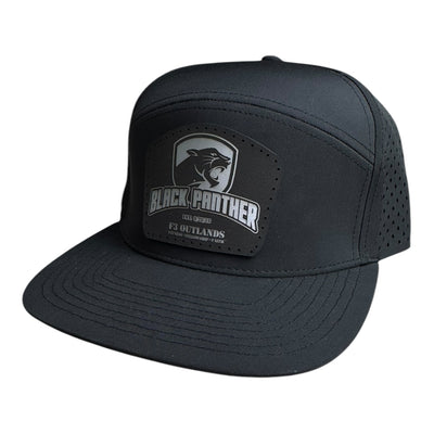 F3 Outlands Black Panther Leatherette Patch Hat Pre-Order December 2024