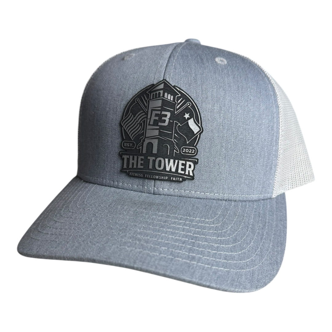 F3 West Houston The Tower Leatherette Patch Hat Pre-Order December 2025
