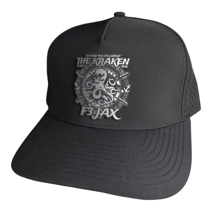 F3 Jacksonville Kraken 2026 Leatherette Patch Hat Pre-Order January 2026