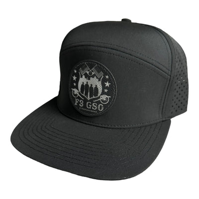 F3 Greensboro Leatherette Patch Hat Pre-Order May 2024