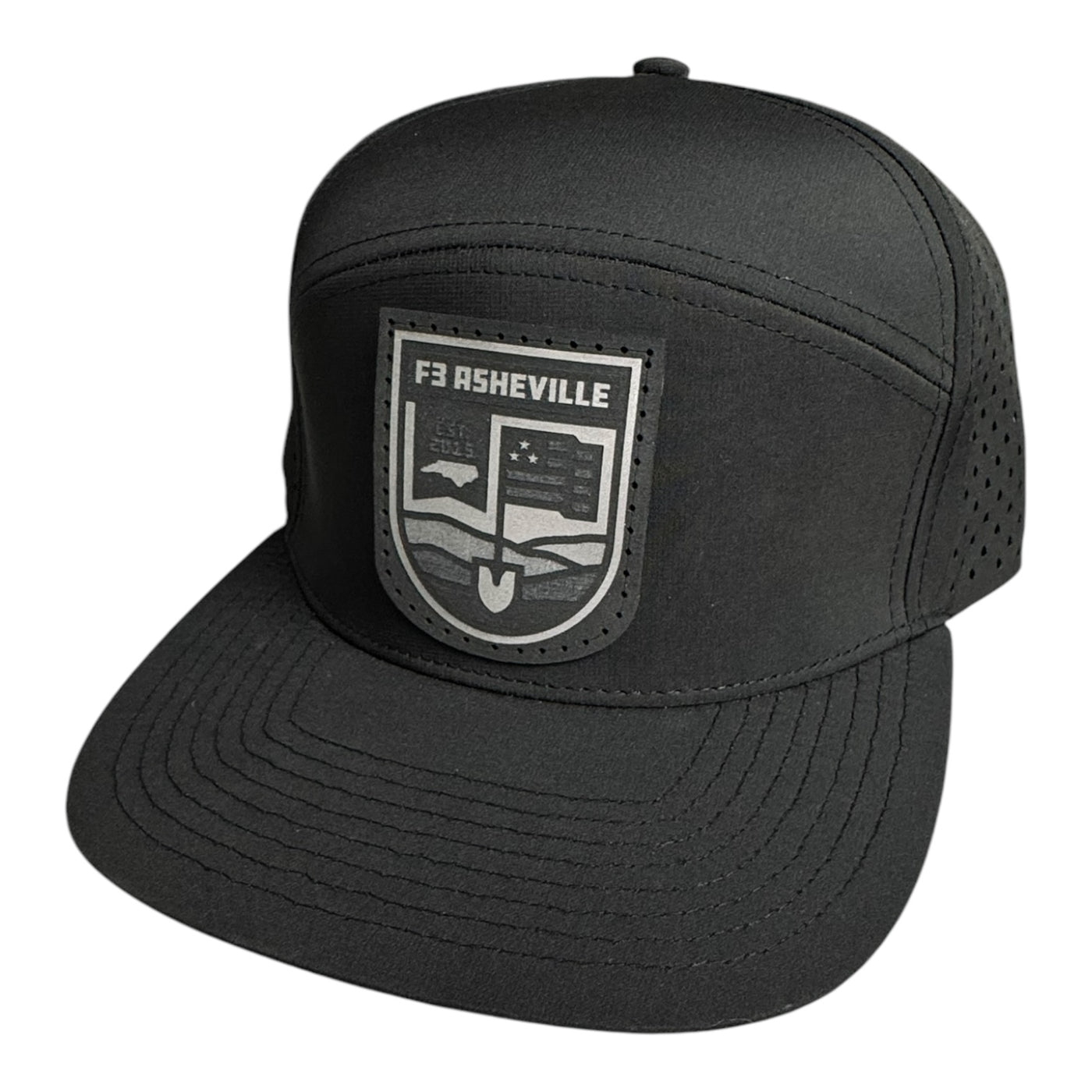 F3 Asheville Leatherette Patch Hat Pre-Order October 2024