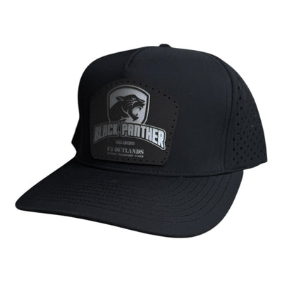 F3 Outlands Black Panther Leatherette Patch Hat Pre-Order December 2024