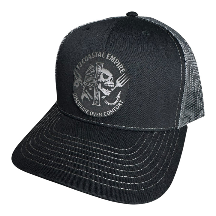 F3 Coastal Empire Cross Over Fork of Flesh Leatherette Patch Hat Pre-Order May 2025
